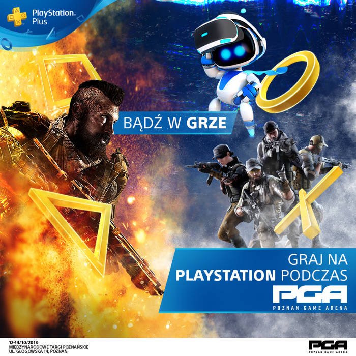PlayStation na Poznań Game Arena 2018